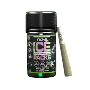 ROVE - APPLE FRITTER ICE PACKS ROSIN DIAMOND HASH INFUSED (5PK) - ROVE