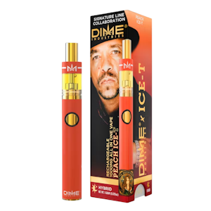 DIME INDUSTRIES - PEACH ICE-T DISPOSABLE 1G - DIME INDUSTRIES