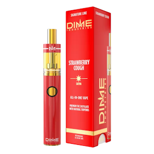 DIME INDUSTRIES - STRAWBERRY COUGH DISPOSABLE 1G - DIME INDUSTRIES