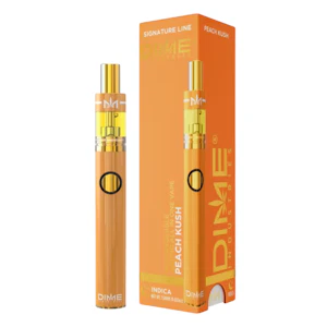 Dime Industries - PEACH KUSH DISPOSABLE 1G - DIME INDUSTRIES