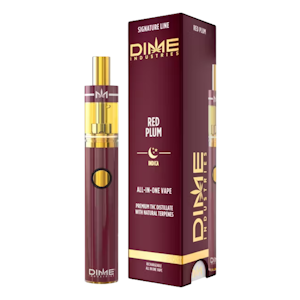 DIME INDUSTRIES - RED PLUM DISPOSABLE 1G - DIME INDUSTRIES