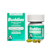 LIQUID LIVE RESIN - 50MG HYBRID CAPS (20CT) - BUDDIES