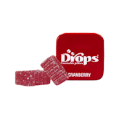 CRANBERRY DROPS - FOCUSD ENERGY 100MG (2PC) - DROPS