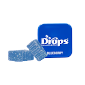BLUEBERRY DROPS - GENTLE RELAXATION 100MG (2PC) - DROPS