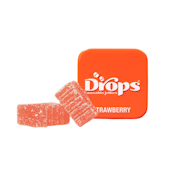 STRAWBERRY DROPS - PURE ENERGY 100MG (2PC) - DROPS