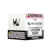 CHEMDOG LIVE RESIN SUGAR 1G - WEST COAST CURE