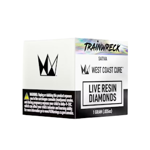 WEST COAST CURE - TRAINWRECK DIAMONDS 1G - WEST COAST CURE