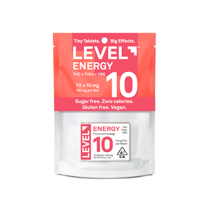 LEVEL BLENDS - ENERGY 10MG - LEVEL BLENDS