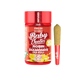 JEETER - FIRE OG ROSIN INFUSED (5PK)- JEETER