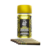Stiiizy 40's Super Lemon Haze (S) Infused Blunts 5pk 2.5g