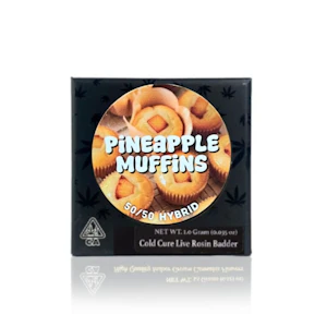 Team Elite Genetics - PINEAPPLE MUFFINS COLD CURE LIVE ROSIN 1G - TEAM ELITE GENETICS