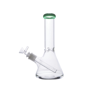 GLASS - 8" GREEN 9MM BEAKER - GLASS