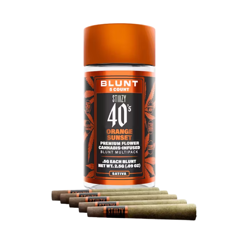 ORANGE SUNSET - 40'S MINI BLUNTS (5PK) - STIIIZY