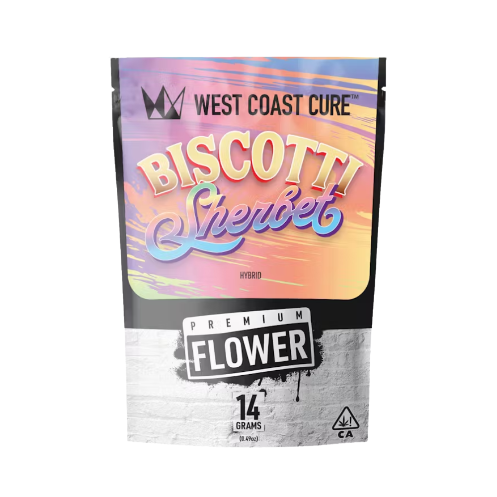 BISCOTTI SHERBET 14G - WEST COAST CURE - Santa Ana's Best