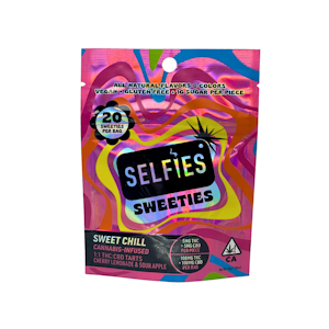 SELFIES - SWEET CHILL 1:1 INFUSED TARTS 20PK - SELFIES SWEETIES