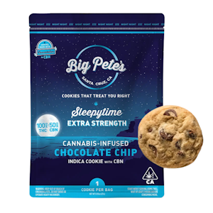BIG PETE'S - SLEEPYTIME CBN CHOCOLATE CHIP COOKIES 100MG - BIG PETE'S