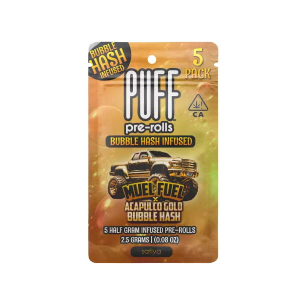 PUFF - MULE FUEL X ACAPULCO GOLD INFUSED DIAMOND (5PK) - PUFF Main Image
