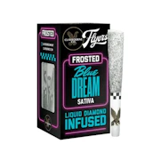 Claybourne Frosted Flyers Infused 5pk Prerolls 2.5g Blue Dream