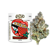 STRAWBERRY CREAM 3.5G - GOLD CUTS - CLAYBOURNE CO