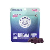 DREAM 1:1:1 CBN-THC-CBD SUGAR FREE MOONLIGHT BERRY GUMMY - KANHA