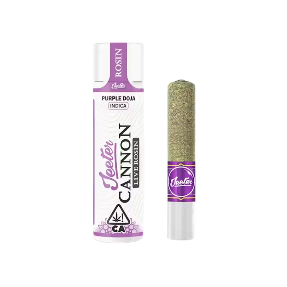Jeeter - PURPLE DOJA ROSIN INFUSED CANNON 1.3G - JEETER Main Image