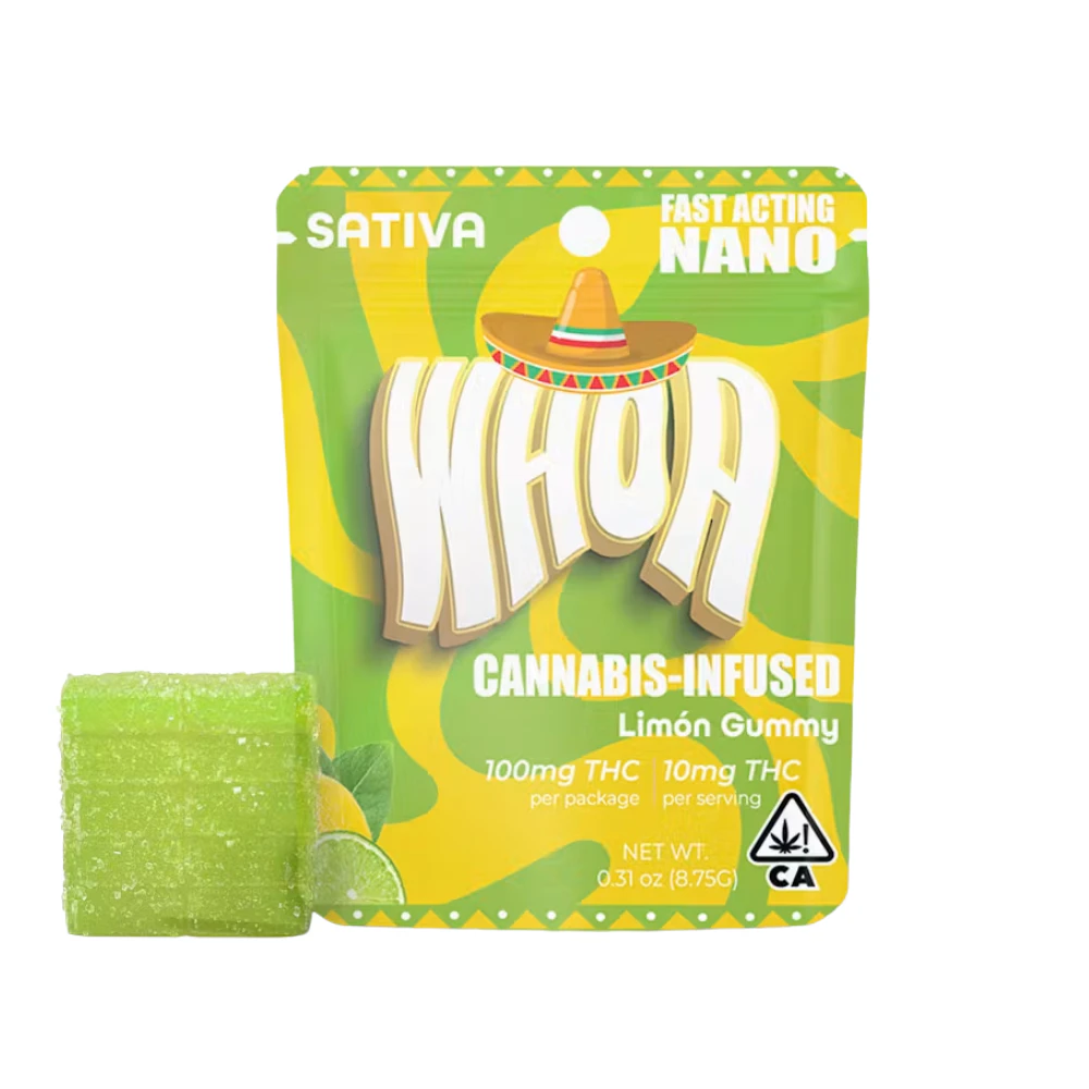 Whoa - SINGLE - LIMON GUMMY 100MG - WHOA Main Image