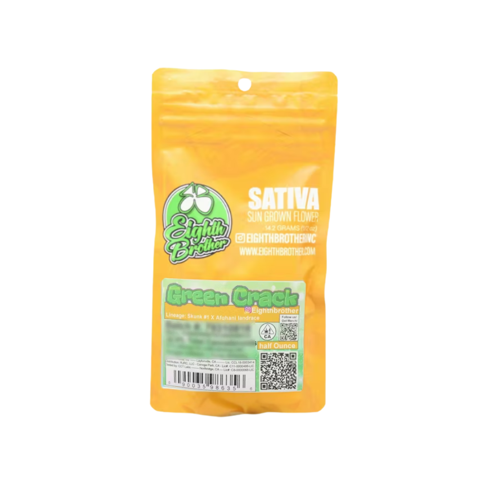 はりー　ククイナッツ計15本 GREEN CRACK 14G - EIGHTH BROTHER - Santa Ana's Best Canna