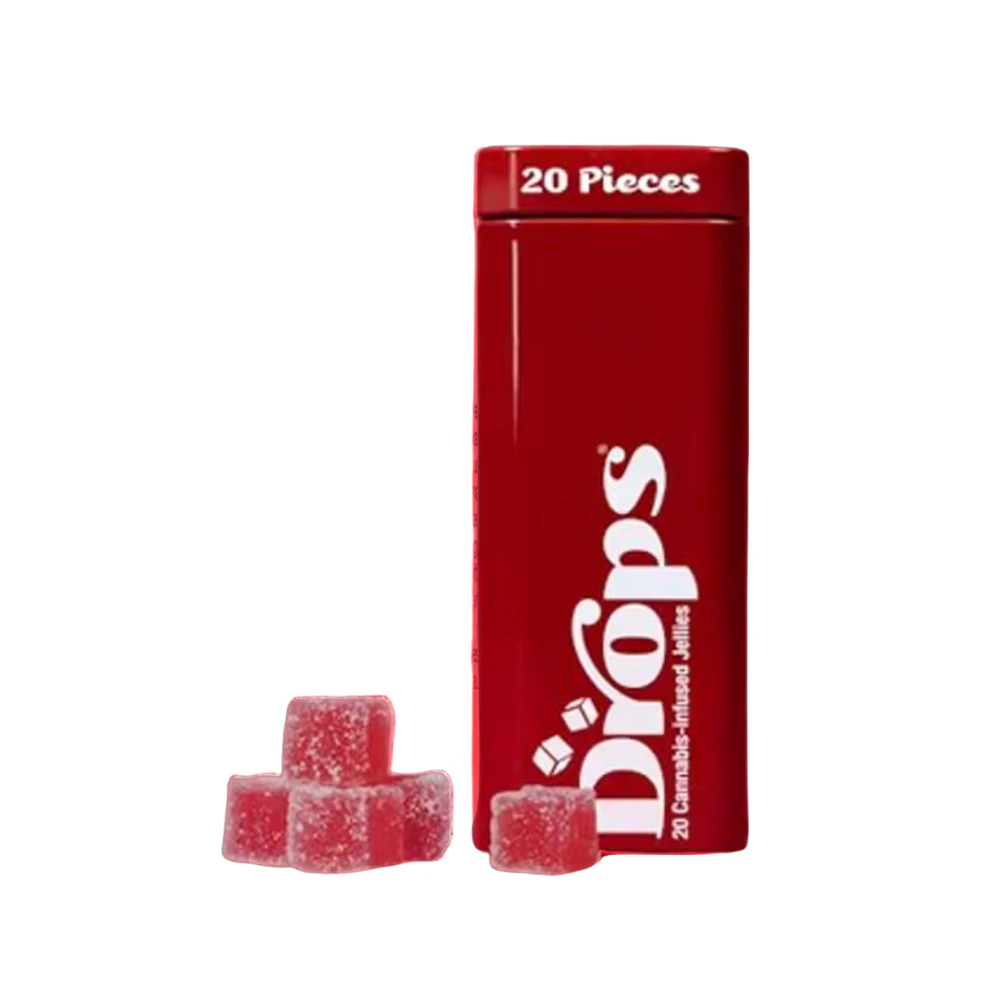 Drops - MICRO - CRANBERRY DROPS - FOCUSED - LOOKING GLASS 100MG (20PC) - DROPS Main Image