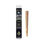 GRAPE GAS X SOUR DIESEL SOLVENTLESS PREROLL 1G - JETTY EXTRACTS