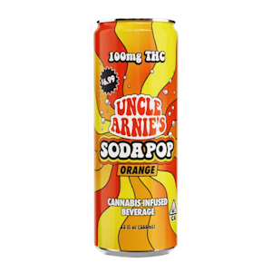 UNCLE ARNIE'S - ORANGE SODA POP 100MG - UNCLE ARNIE'S