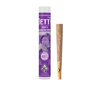 JETTY EXTRACTS - GDP X DIAMOND POPZ PREROLL 1G - JETTY EXTRACTS