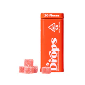 MICRO - STRAWBERRY DROPS - PURE - RODEO QUEEN 100MG (20PC) - DROPS