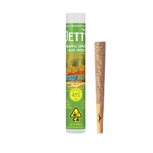 JETTY EXTRACTS - PINEAPPLE EXPRESS X BLUE DREAM PREROLL 1G - JETTY EXTRACTS