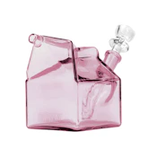 PINK MILK CARTON BUBBLER - GRAV