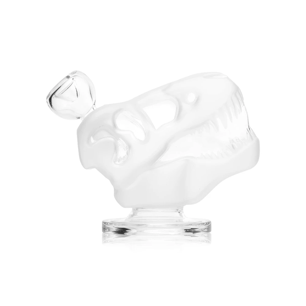 Hempner - JURASSIC SPARK SKULL FROSTED PIPE - HEMPER Main Image