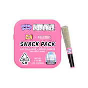 BUBBLEGUM POPPERZ INFUSED PREROLLS (5PK) - BOUTIQ X SUPER DOPE