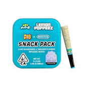 LEMON POPPERZ INFUSED PREROLLS (5PK) - BOUTIQ X SUPER DOPE