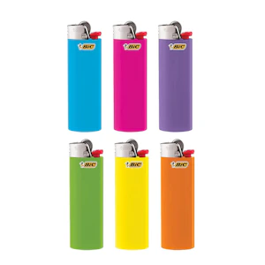 BIC - ASSORTED MAXI FASHION COLORS LIGHTERS - BIC