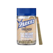HINDU KUSH PREROLLS 14PK - INDICA - SPARKIEZ