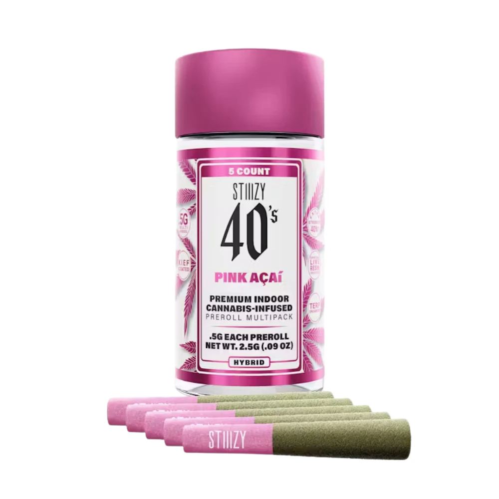 STIIIZY - PINK ACAI - .5G 40'S (5PK) - STIIIZY Main Image