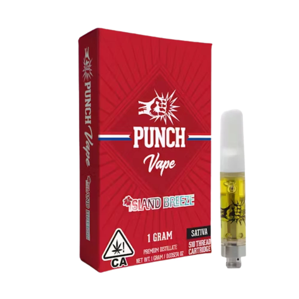 Punch Edibles & Extracts - ISLAND BREEZE - DISTILLATE CART 1G - PUNCH EXTRACTS Main Image