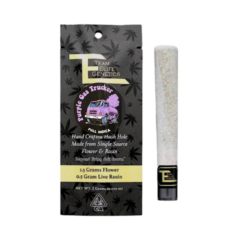 PURPLE GAS TRUCKER - HASH HOLE 2G - TEAM ELITE GENETICS -