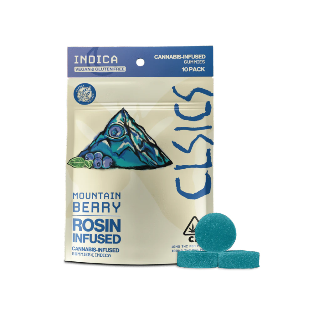 CLSICS - MOUNTAIN BERRY ROSIN GUMMIES 100MG - CLSICS Main Image
