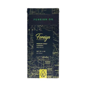 Foreign Genetics Inc. - FOREIGN OG (5PK) - FOREIGN GENETICS