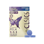 CBN BLUEBERRY MILK ROSIN GUMMIES 100MG - CLSICS