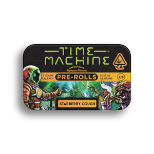 TIME MACHINE - STARBERRY COUGH PREROLL (7PK) - TIME MACHINE