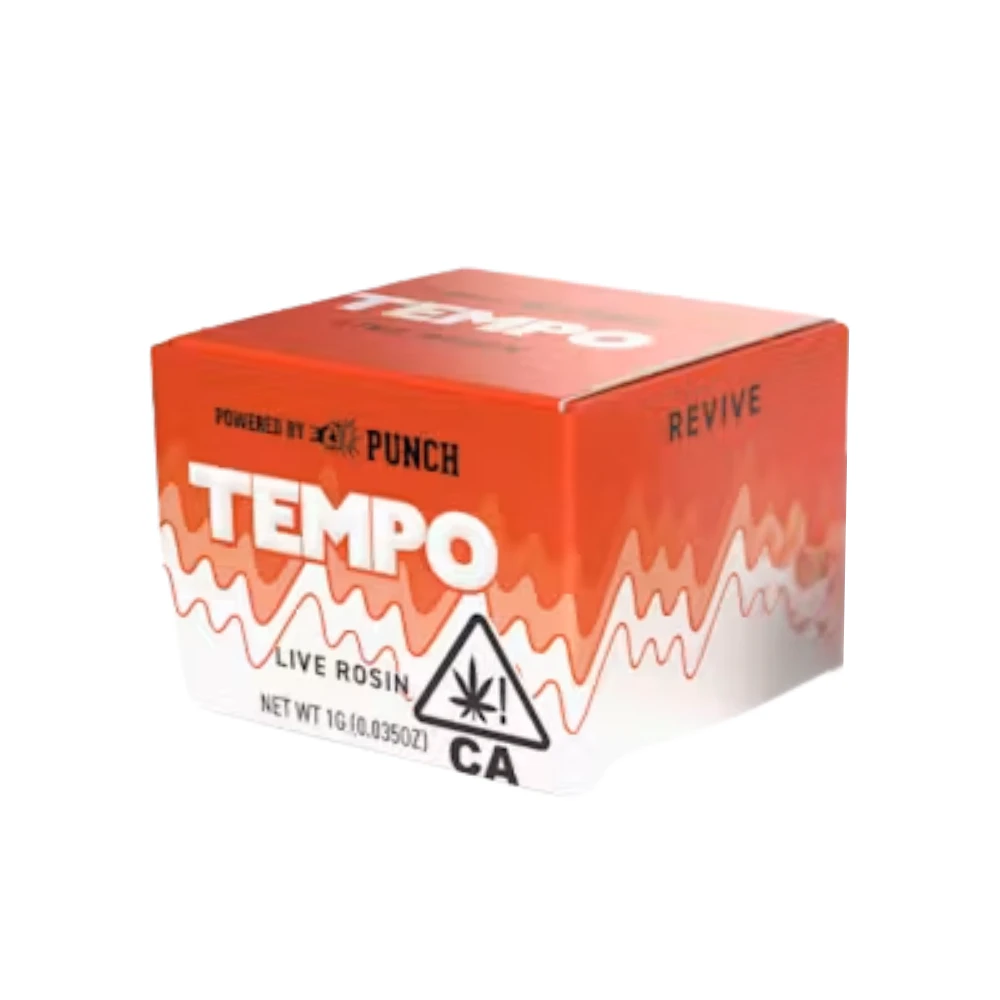 Tempo - PEACH SQUEEZE LIVE ROSIN BADDER 1G - TEMPO Main Image
