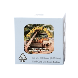 TRICHOME MINERS - TROPICAL BOOF LIVE ROSIN 1G - TRICHOME MINERS