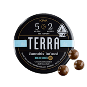 TERRA BITES - MILK AND COOKIES CBN 5:1 - KIVA CONFECTIONS