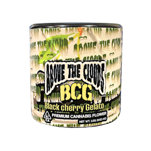 ABOVE THE CLOUDS - BLACK CHERRY GELATO JAR 3.5G - ABOVE THE CLOUDS